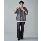 ストライプメッシュBIGシャツ(SS) | WEGO【MEN】 | 詳細画像20
