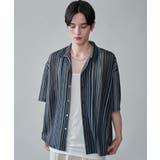 ストライプメッシュBIGシャツ(SS) | WEGO【MEN】 | 詳細画像22