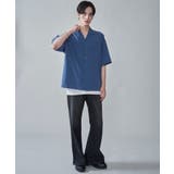 クレープオープンカラーシャツ(SS) | WEGO【MEN】 | 詳細画像9