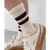 ブラウン | ローゲージラインソックス(R) | WEGO【MEN】