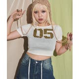 ワッフルナンバリングピチT | WEGO【WOMEN】 | 詳細画像9 