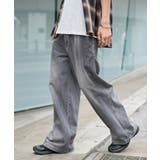 64 | イージーバギーフレアデニムスラックス | WEGO【MEN】