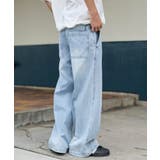 イージーバギーフレアデニムスラックス | WEGO【MEN】 | 詳細画像10