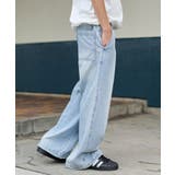 イージーバギーフレアデニムスラックス | WEGO【MEN】 | 詳細画像12