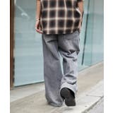 イージーバギーフレアデニムスラックス | WEGO【MEN】 | 詳細画像19