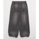 イージーバギーフレアデニムスラックス | WEGO【MEN】 | 詳細画像25
