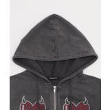 HEARTDEVIL SSピグメントパーカー | WEGO【WOMEN】 | 詳細画像15 