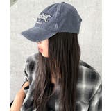 刺繍ピグメントダメージキャップ | WEGO【MEN】 | 詳細画像3