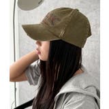 刺繍ピグメントダメージキャップ | WEGO【MEN】 | 詳細画像6