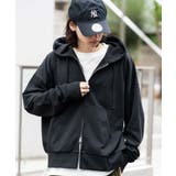 ブラック | コンパクトフィットダブルZIPパーカー | WEGO【MEN】