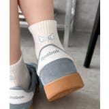柄3 | バック刺繍アンクルパイルソックス | WEGO【WOMEN】