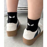 バック刺繍アンクルパイルソックス | WEGO【WOMEN】 | 詳細画像2