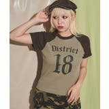 ナンバリングロゴラグランT | WEGO【WOMEN】 | 詳細画像1 