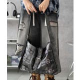 ブラック | ベルトデザインBIGショルダー | WEGO【MEN】