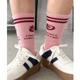 2ラインデザインソックス | WEGO【WOMEN】 | 詳細画像2 