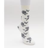 ローズパターンハイソックス | WEGO【WOMEN】 | 詳細画像1