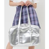 シルバー | デザインスクールバッグ | WEGO【WOMEN】