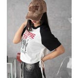 グラフィックショートサイドリボンドロストT | WEGO【WOMEN】 | 詳細画像29