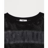 スプレーロゴジャガードメッシュニット | WEGO【WOMEN】 | 詳細画像16 