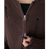 ダメージメッシュショートパーカー | WEGO【WOMEN】 | 詳細画像4