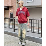 カレッジロゴジップパーカー(SS) | WEGO【MEN】 | 詳細画像2