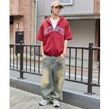 カレッジロゴジップパーカー(SS) | WEGO【MEN】 | 詳細画像10