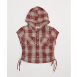 フードチェックコンパクトシャツ | WEGO【WOMEN】 | 詳細画像14 
