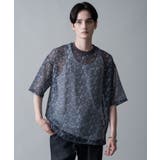 柄1 | メッシュパターンアンサンブルPOシャツ(SS) | WEGO【MEN】