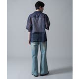 メッシュパターンオープンカラーシャツ(SS) | WEGO【MEN】 | 詳細画像24