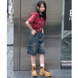 ヴィンテージウォッシュロゴ半袖パーカー | WEGO【WOMEN】 | 詳細画像9