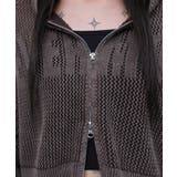 ヴィンテージウォッシュメッシュパーカー | WEGO【WOMEN】 | 詳細画像4