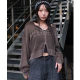 ヴィンテージウォッシュメッシュパーカー | WEGO【WOMEN】 | 詳細画像7