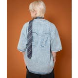 ベースボールデニムグラフィックシャツ(SS) | WEGO【MEN】 | 詳細画像1 