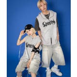 ノースリーブグラフィックZIPパーカー | WEGO【MEN】 | 詳細画像8