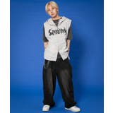ノースリーブグラフィックZIPパーカー | WEGO【MEN】 | 詳細画像12