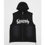 ノースリーブグラフィックZIPパーカー | WEGO【MEN】 | 詳細画像31