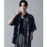 柄4 | アムンゼンパターンBIGシャツ(SS) | WEGO【MEN】