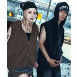 ショートノースリーブZIPパーカー | WEGO【MEN】 | 詳細画像5
