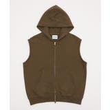 ショートノースリーブZIPパーカー | WEGO【MEN】 | 詳細画像48