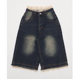 ウォッシュドレースデニムハーフパンツ | WEGO【WOMEN】 | 詳細画像7