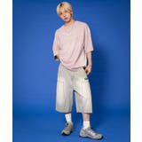 ダブルニーロゴデニムショーツ | WEGO【MEN】 | 詳細画像3