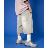 ダブルニーロゴデニムショーツ | WEGO【MEN】 | 詳細画像10