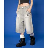 ダブルニーロゴデニムショーツ | WEGO【MEN】 | 詳細画像12