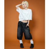 ダブルニーロゴデニムショーツ | WEGO【MEN】 | 詳細画像25