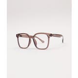 ブラウン | モチーフウェリントンアアイウェア | WEGO【MEN】
