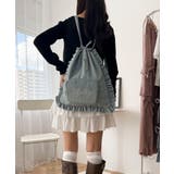 Meltyロゴフリルナップサック | WEGO【MEN】 | 詳細画像3
