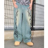 トライバルデニムパンツ | WEGO【MEN】 | 詳細画像1