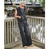 スウィッチングフレアデニムパンツ | WEGO【MEN】 | 詳細画像4 