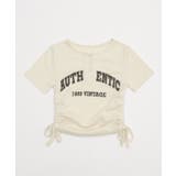 サイドギャザーヘンリーネックロゴT | WEGO【WOMEN】 | 詳細画像17