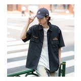 刺繍ロゴツイルワークシャツ | WEGO【MEN】 | 詳細画像14 